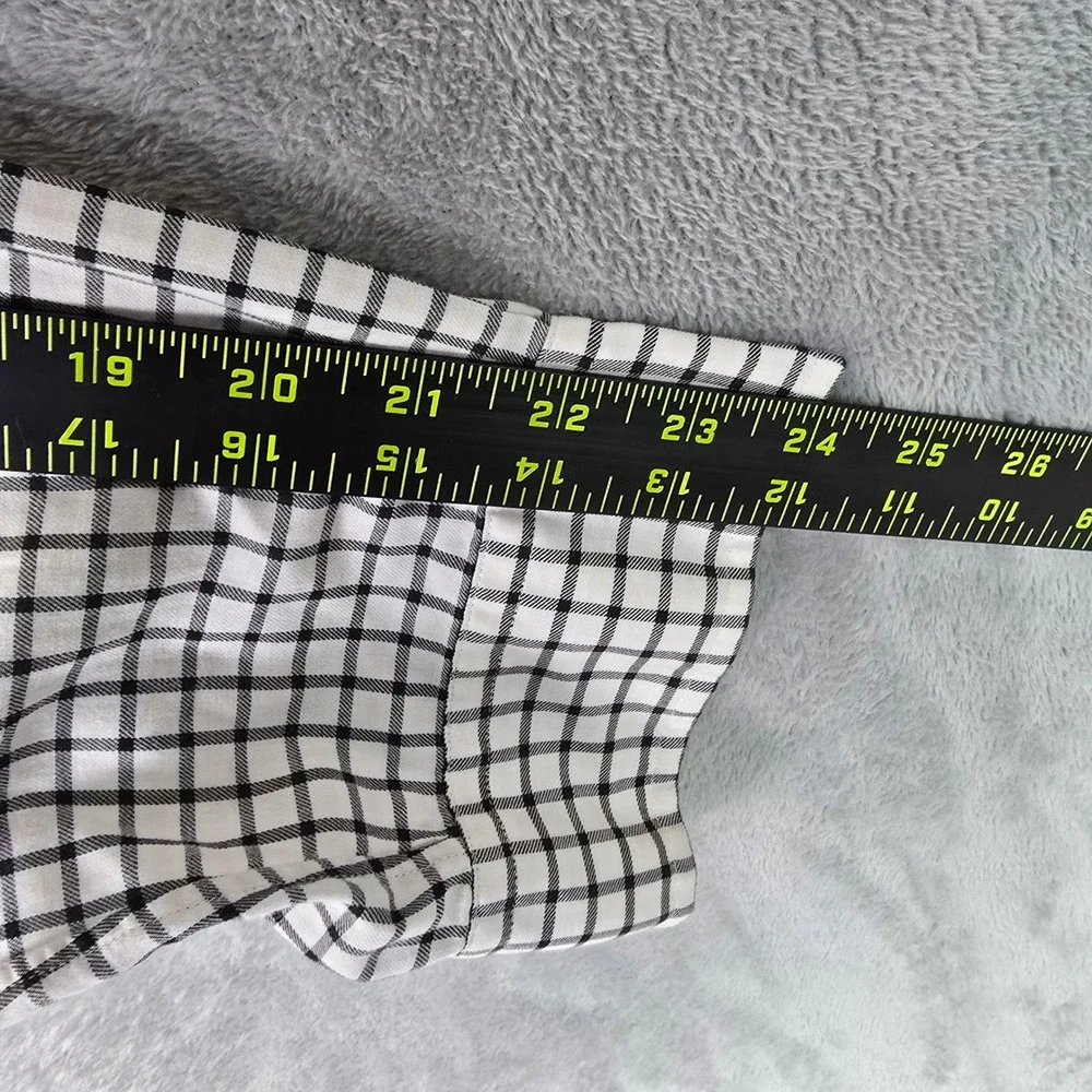 Vintage Ralph Lauren Golf Tilden Shirt Mens Large‎ Windowpane Check Cotton L